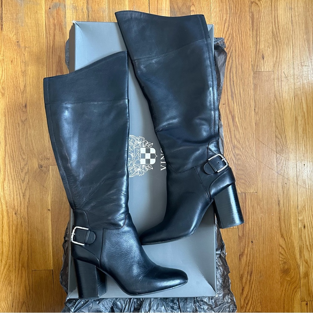 Vince Camuto Black Heeled Boots